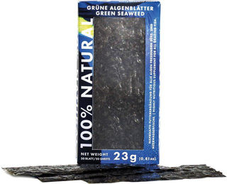 Fauna Marin Green Seaweed Grüne Algenblätter 100% natürlich 23g Fischfutter für Meerwasseraquarien - 50 x 0,46 g – Bild 1 von 2