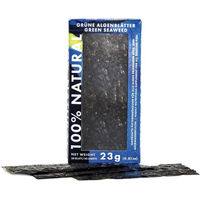Produktbild von Fauna Marin Green Seaweed Grüne Algenblätter 100% natürlich 23g Fischfutter für Meerwasseraquarien - 50 x 0,46 g