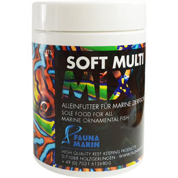 Produktbild von Fauna Marin Soft Multi Mix Futter für marine Zierfische und Garnelen 60 g