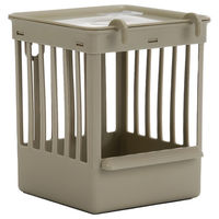 Produktbild von Fauna Nistkasten aus Kunststoff für Wildvögel Kanarienvögel und Zebrafinken in Beige