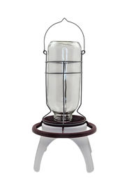 Fauna Wasser- und Futterautomat für Vögel aus Glas und Kunststoff transparent – Bild 1 von 1