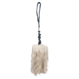 Produktbild von Fauxtra Chaser Bungee Flamingo Hundespielzeug aus Plüsch Weiß Größe S