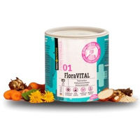 Produktbild von FAVLY FloraVITAL Darmflora Pulver 250 g zur Unterstützung von Verdauung und Immunsystem für Hunde und Katzen