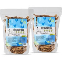 Produktbild von FAVLY Hühnerfüße für Hunde Monoprotein Luftgetrockneter Kausnack 2 kg - 2 kg