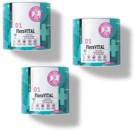 FAVLY Petfood FloraVITAL Pulver zur Unterstützung von Magen-Darm und Immunsystem 3x250 g – Bild 1 von 3