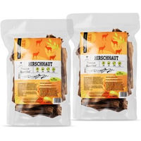 Produktbild von FAVLY Petfood Hirschhaut Kauartikel für Hunde hypoallergen 1,2 kg - 1,2 kg