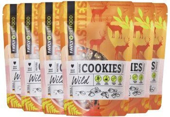 FAVLY Petfood Nature Cookies Wild getreidefrei Hundekekse 720 g - 720 g – Bild 1 von 7