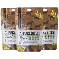 Produktbild von FAVLY Petfood PURE Bites Pferd Hundeleckerli hypoallergen 360 g - 360 g