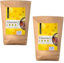 FAVLY Petfood Trockenfutter für Kaninchen Adult mit Amaranth und Leinsamen glutenfrei kaltgepresst monoprotein 2x24 kg – Bild 1 von 3