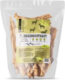 FAVLY Petfood Ziegenkopfhaut Kauartikel für Hunde 600 g hypoallergen und monoprotein - 600 g – Bild 1 von 4