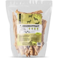 Produktbild von FAVLY Petfood Ziegenkopfhaut Kauartikel für Hunde 600 g hypoallergen und monoprotein - 600 g