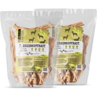 Produktbild von FAVLY Premium Ziegenkopfhaut Kauartikel für Hunde, hypoallergen und monoprotein, 1,2 kg - 1,2 kg