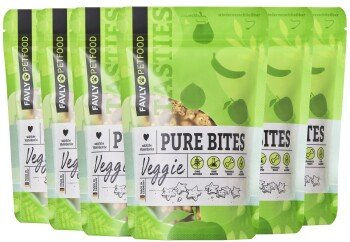 FAVLY Pure Bites Veggie Hundeleckerli vegetarisch und vegan getreidefrei 720 g - 720 g – Bild 1 von 6