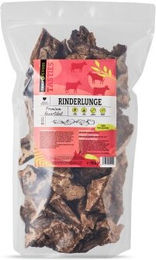 FAVLY Rinderlunge Trockenfleisch Stückchen Monoprotein zur Zahnpflege für Hunde 900 g - 900 g – Bild 1 von 3