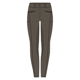Produktbild von Favourite Sporty FullGrip Reithose HV Polo für Damen in Braun aus Polyester
