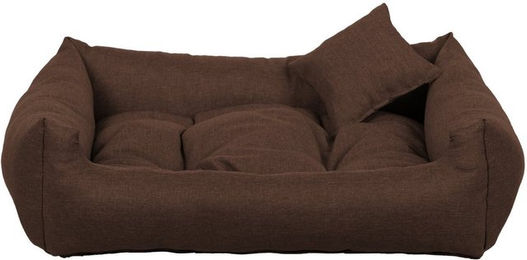 Produktbild von FAVRE Happy Sawi Hundebett und Katzenbett aus Stoff in Braun