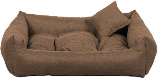 Produktbild von FAVRE Happy Sawi Hundebett und Katzenbett aus Stoff in Braun