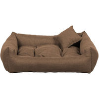 Produktbild von FAVRE Happy Sawi Hundebett und Katzenbett aus Stoff in Braun