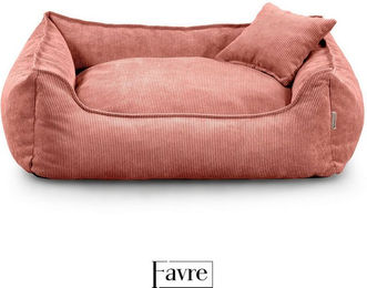FAVRE Hundebett Lucky mit abnehmbarem und waschbarem Cord-Bezug für erwachsene Hunde – Bild 1 von 5