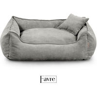 Produktbild von FAVRE Hundebett Lucky mit abnehmbarem und waschbarem Cord-Bezug für erwachsene Hunde