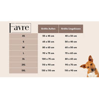 Produktbild von FAVRE Relax Bless PARIS Hundebett und Katzenbett aus Velours
