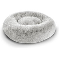 Produktbild von FAVRE Sweet Donut Hundebett und Katzenbett aus flauschigem Polyester in Grau