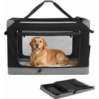 Produktbild von Feandrea Hundebox faltbar aus Oxford-Gewebe mit 4 Türen und Griffen M-XXL