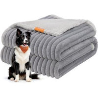 Produktbild von Feandrea Hundedecke wasserdicht und waschbar beidseitig verwendbar Grau XL