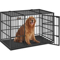 Produktbild von FEANDREA Hundekäfig Hundebox für große und mittelgroße Hunde 122 x 75 x 80 cm