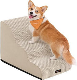Feandrea Hundetreppe aus Waffelcord mit abnehmbarem waschbarem Bezug wasserdicht und rutschfest – Bild 1 von 1