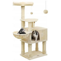 Produktbild von Feandrea Katzenkratzbaum Spielturm PCT60M Beige 138cm
