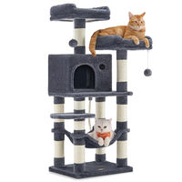 Produktbild von Feandrea Kratzbaum für Katzen in Grau mit 112 cm Höhe