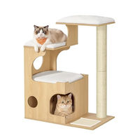 Produktbild von Feandrea Kratzbaum für Katzen mit Höhle und Liegeflächen 88 cm hoch