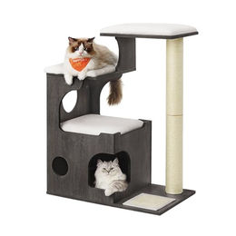 Feandrea Kratzbaum für Katzen mit Höhle und Liegeflächen 88 cm hoch – Bild 1 von 1