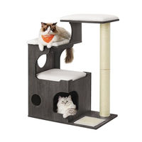 Produktbild von Feandrea Kratzbaum für Katzen mit Höhle und Liegeflächen 88 cm hoch