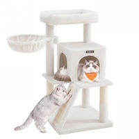 Produktbild von Feandrea Kratzbaum für Katzen mit Katzenhöhle und großer Plattform 96 cm hoch