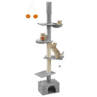 Produktbild von Feandrea Kratzbaum XXL deckenhoch höhenverstellbar 252 cm