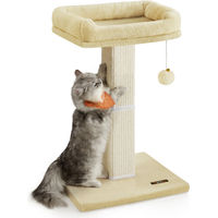 Produktbild von Feandrea Kratzsäule für kleine bis mittelgroße Katzen mit Sisal in Beige, 71 cm