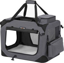 FEANDREA Transportbox aus Oxford-Gewebe Grau Wasserabweisend Größe M 60 x 42 x 42 cm – Bild 1 von 2