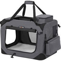 Produktbild von FEANDREA Transportbox aus Oxford-Gewebe Grau Wasserabweisend Größe M 60 x 42 x 42 cm