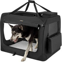 Produktbild von FEANDREA Transportbox aus wasserabweisendem Oxford-Gewebe Schwarz XXL 102 x 69 x 69 cm