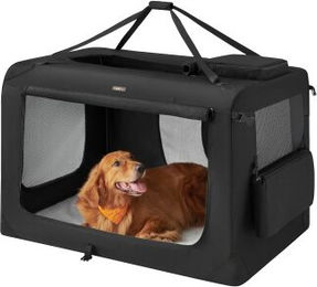 FEANDREA Transportbox aus wasserabweisendem Oxford-Gewebe Schwarz XXXL 122 x 79 x 79 cm – Bild 1 von 3
