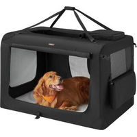 Produktbild von FEANDREA Transportbox aus wasserabweisendem Oxford-Gewebe Schwarz XXXL 122 x 79 x 79 cm