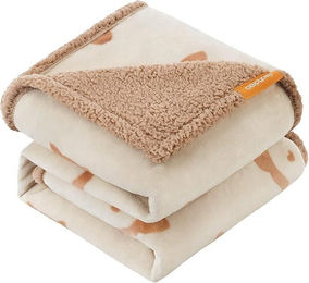 Feandrea Wasserdichte Sherpa-Fleece-Hundedecke für Hunde und Katzen, wendbarer Sofaschutz, XL, Beige, 152 x 127 cm – Bild 1 von 1