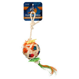 Feather World Fantasy Satellite Intelligenzspielzeug für Nymphensittiche und Papageien bunt – Bild 1 von 3