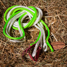 Produktbild von Feather World Horseman-String Longierbedarf aus Leder in Grün
