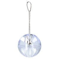 Produktbild von Feather World Vogelspielzeug Hanging Ball aus Kunststoff für Nymphensittich und Papagei - 1 Stk.