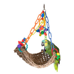 Feather World Vogelspielzeug Schaukel Bunt Größe L – Bild 1 von 4