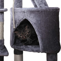 Produktbild von Feel2Home Kratzbaum für Katzen in Grau mit Sisal 120cm