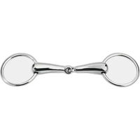 Produktbild von Feeling 2-Ring Gebiss aus Edelstahl in Silber für Pferde